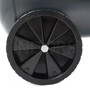 roues pleines Nuair AIR SIL EVO B3800B/3CM/100 - Compresseur à piston silencieux 100 L