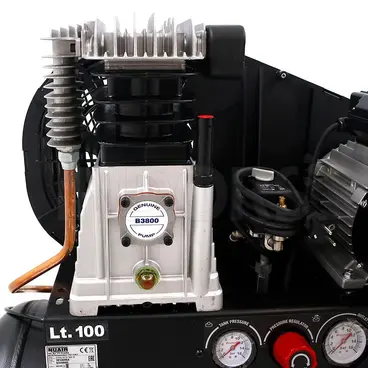 Nu Air B3800B/3M/100 TECH - Détails de la pompe du compresseur