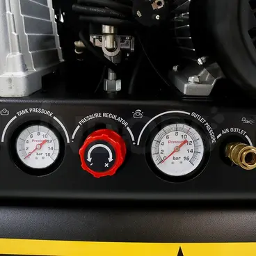 Nu Air B3800B/3M/100 TECH - Compresseur avec boutons de réglage de la pression
