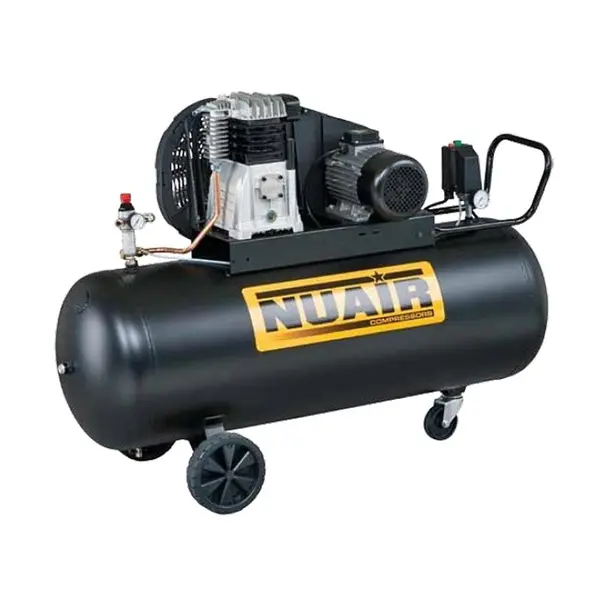 Nuair B3800B/200 CM3 - Compresseur triphasé à entraînement par courroie de 200 L