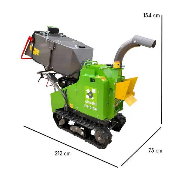 Dimensions du destructeur de documents professionnel Ohashi