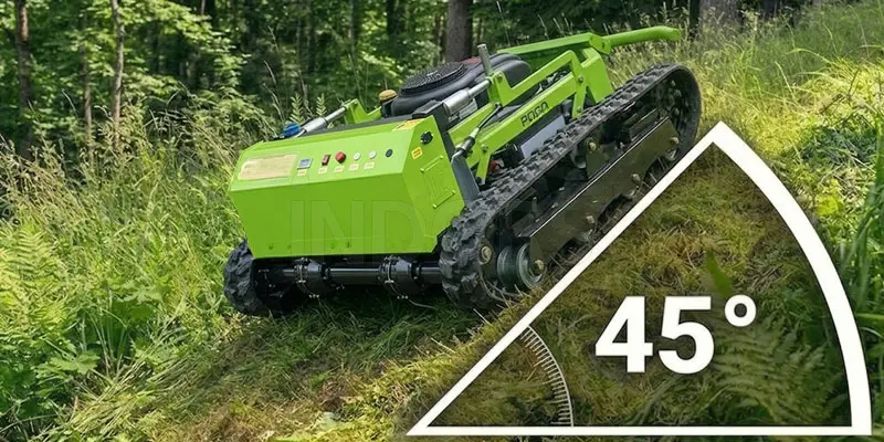 Pogo M-Tech COSMO 100 - Robot broyeur rotatif chenillé