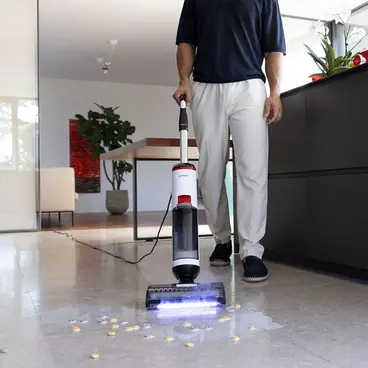 Polti RollySteam WD10 Nettoyeur de sols filaire 4 en 1 : aspire, lave, désinfecte et sèche