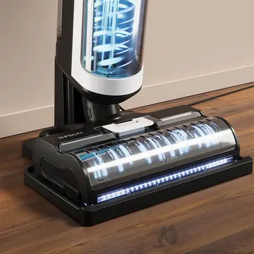 Polti RollySteam WD10 Nettoyeur de sols filaire 4 en 1 : aspire, lave, désinfecte et sèche