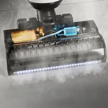 Polti RollySteam WD10 Nettoyeur de sols filaire 4 en 1 : aspire, lave, désinfecte et sèche