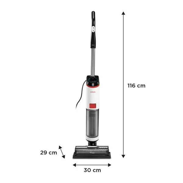 Polti RollySteam WD10 Nettoyeur de sols filaire 4 en 1