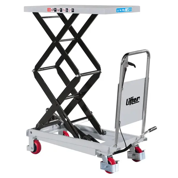 Pramac Lifter LTY35D HTR0300V01M - Table élévatrice manuelle professionnelle 350 kg