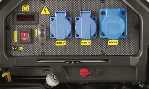 Commandes du générateur Pramac PX 5000