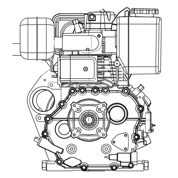 Pramac DX8500 PT852TXA000 - Générateur Électrique Diesel 8500 W