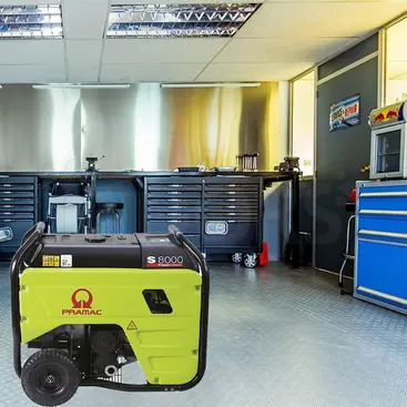 Groupe électrogène triphasé Pramac S8000 - 8,3 kW