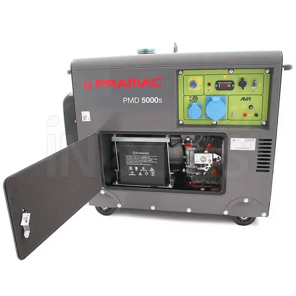 ouvre-porte Pramac PMD5000S - Générateur Diesel Silencieux 5 kW