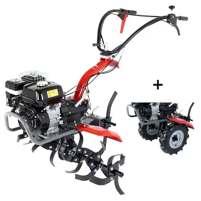 Motoculteur professionnel Pubert Maestro 65 H - 6 rotors, 196 cm³