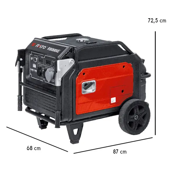 Générateur RATO Inverter R8000 iE - 7,5 kW AVR