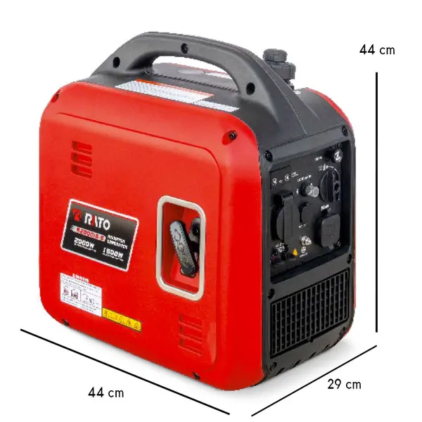 Générateur Rato R2000iS-6 - 2 kW avec régulateur de tension automatique (AVR)