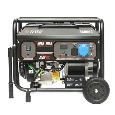 Générateur professionnel Rato R6000 D-L2 de 6 kW avec régulateur de tension automatique (AVR)