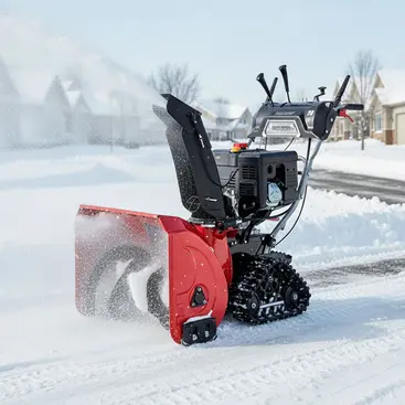Rato RS1330-C - Souffleuse à neige à moteur essence 10 CV avec éclairage LED