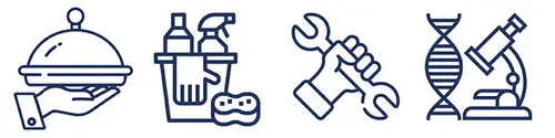 utiliser Reflexx 70 - Gants en nitrile de qualité supérieure