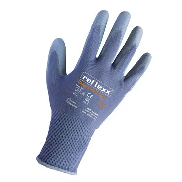 Reflexx PU18 - Gants en polyuréthane gris