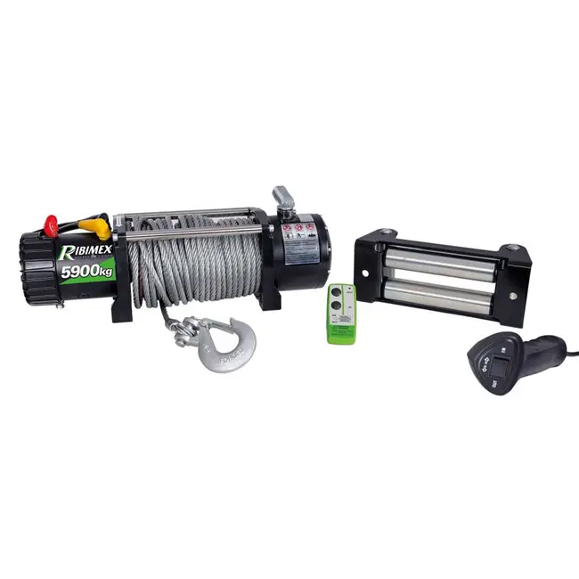 Ribimex PE12V/9002 - Treuil électrique 12 V 6 CV pour la fixation du PE12V