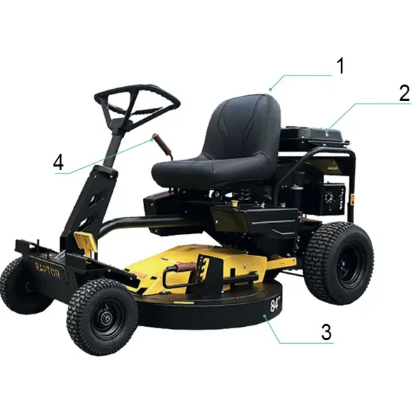 Roques et Lecour RAPTOR 84 - Tracteur Country Rider RAPTOR 84