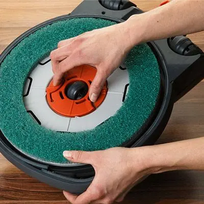Aspirateur et polisseuse à disque Sebo Dart 3 Green Grain