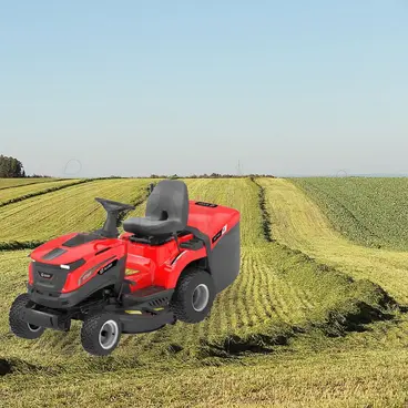 Sarp M 150 HT - Tondeuse autoportée avec capacité de ramassage de 245 L