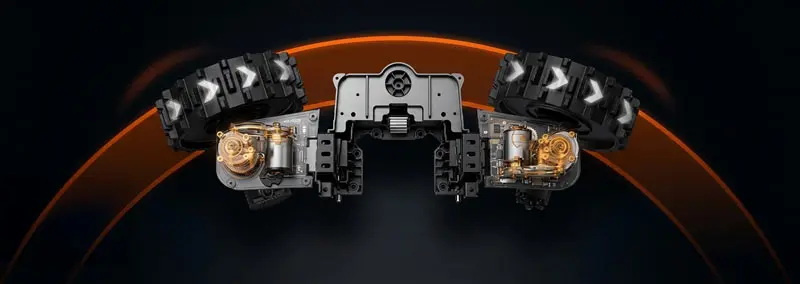 Segway Navimow X430E - Tondeuse à gazon robotisée à rayon de braquage zéro