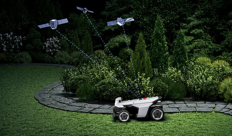 Tondeuse à gazon robotisée Segway Navimow X450E avec cartographie automatique