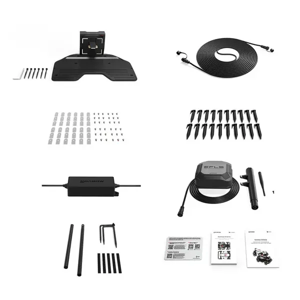 Segway Navimow X450E - Tondeuse à gazon robot avec accessoires inclus