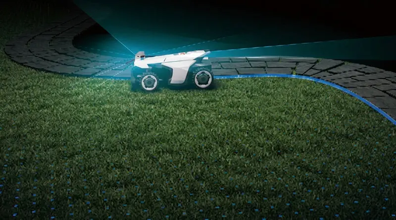 Segway Navimow X450E - Tondeuse à gazon robot professionnelle avec cartographie automatique