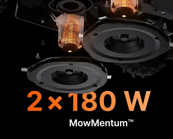 Tondeuse à gazon robot Segway Navimow X450E - 12 lames à double disque