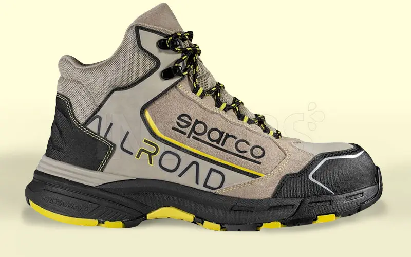 Sparco AllRoad Stone - Chaussures de sécurité antidérapantes ESD S3 SRC HRO