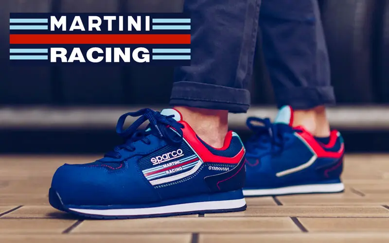 Sparco Gymkhana Martini Racing - Chaussure de protection de travail ESD S1P SRC HRO