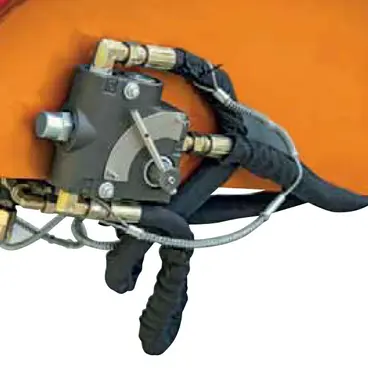 Levier de réglage du biochipper Airmec