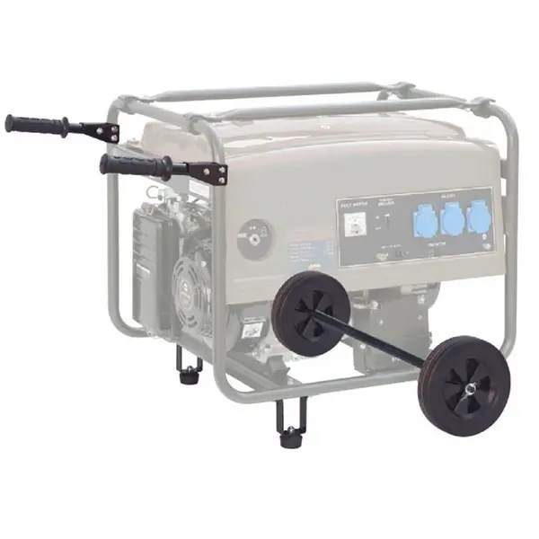 Groupe électrogène Airmec LS 6500-E monophasé AVR ATS sur roues en option