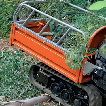 Airmec AB 270 - Brouette électrique chenillée avec capacité de charge jusqu'à 450 kg