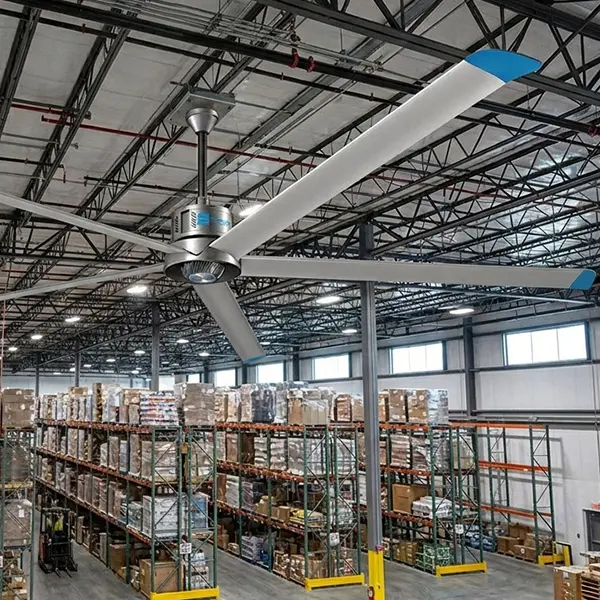 Ventilateurs d'entrepôt Eco Fresh Air HVLS Série 3