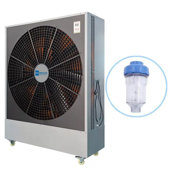 Eco Fresh Air FRE40001 - Refroidisseur d'air industriel 3 en 1