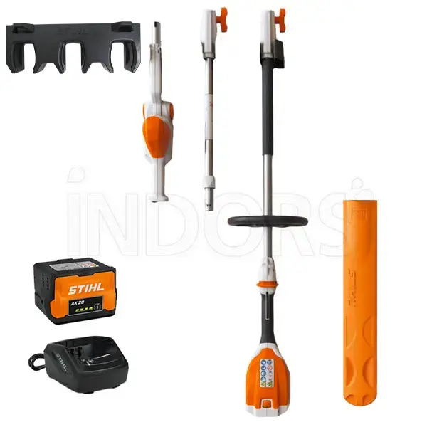 Stihl HLA 56 SET - Taille-haies extensible sur batterie avec batterie AK 20 + chargeur AL 101 inclus