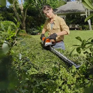 Stihl HSA 60 SET - Taille-haies à batterie 60 cm avec batterie et chargeur inclus