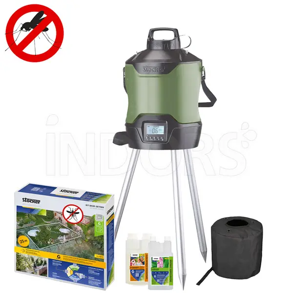 Nébuliseur anti-moustiques Stocker Geyser 12L à batterie Li-Ion rechargeable, code 438