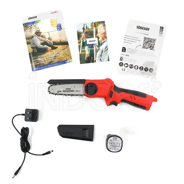 Tronçonneuse Stocker All Rounder E-100 UC pour l'élagage et le bricolage