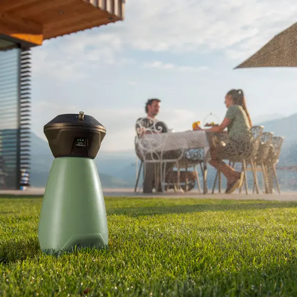 Stocker Geyser, traitement anti-moustiques à piles pour le jardin