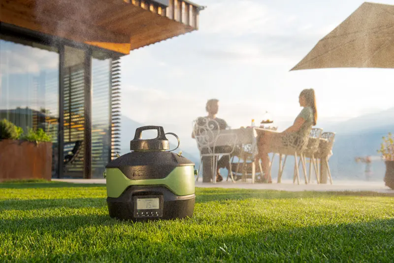 Nébuliseur anti-moustiques Stocker Geyser 4L rechargeable sur batterie Li-Ion, code 410 / code 437