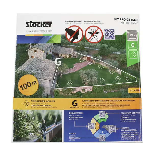 Kit d'extension Stocker Kit Pro Geyser pour traitement anti-moustiques