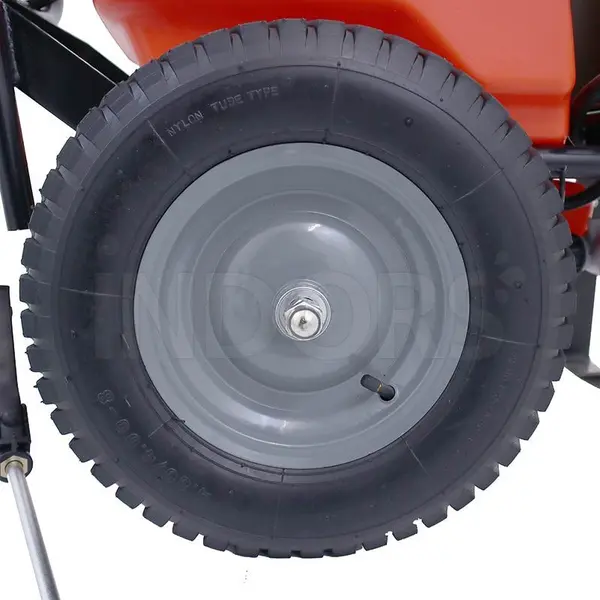 roues grandes et robustes Stocker 302 - Pompe de pulvérisation sur brouette sur batterie 60 L