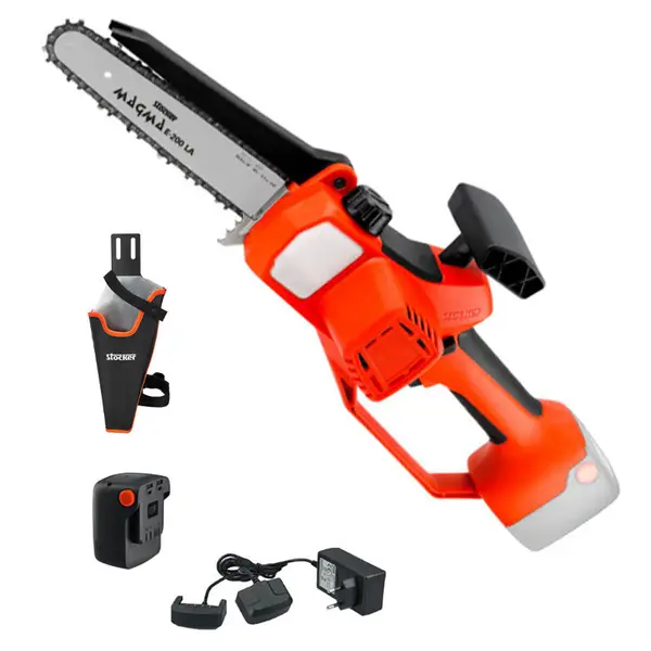 Kit promotionnel Stocker 61801 - Tronçonneuse Magma E-200 LA 21 V