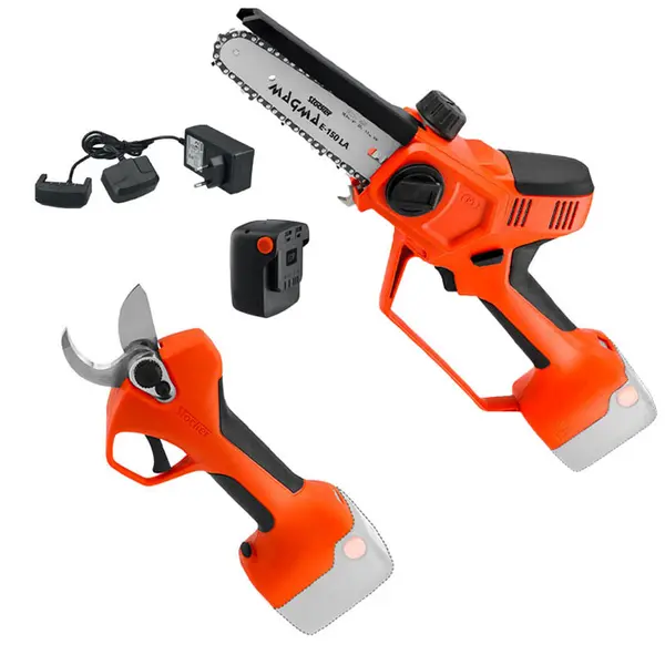 Ciseaux Stocker Magma E-35 TP 21 V Tronçonneuse E-150 LA 21 V
