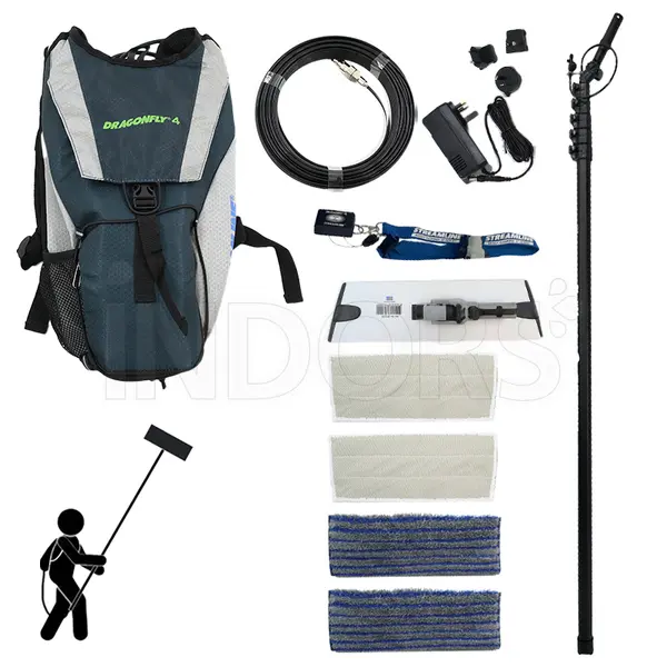 STRM Dragonfly 4 - Kit professionnel de nettoyage de vitres internes fourni
