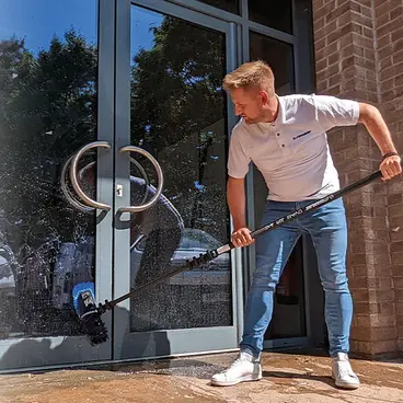 STRM OVA8 - Perche télescopique pour nettoyer les vitres et fenêtres